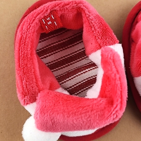 Rae Dunn Baby SANTA'S BESTIE by Magenta Holiday Hat &  Slippers Set I ❤️ Santa - Picture 8 of 8